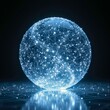 © Black - The technological and artistic presentation of luminous spheres