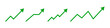 © Virdauso - Green upward arrow graph with arrow showing rising trend. Up arrow flow chart, Bullish trend