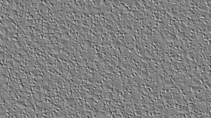 Gray textured surface with abstract geometric pattern and modern 3d design background