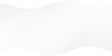 Wall Mural - Abstract swoosh wave line flow white gradient smooth stripe sound futuristic blend line background. white digital blend wavy sound and glowing technology transparent motion abstract swirl presentation