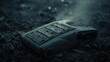 © sakson - Desolate action scene abandoned location object focus dark environment close-up view concept of isolation