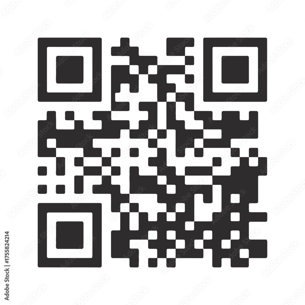 Image vectorielle Stock Scalable vector qr code illustration for eps ...