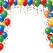 © Muzammil - Balloon Arch Frame on White Isolated on Transparent Background