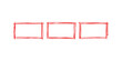 © MstPoliAkther - Red Hand Drawn Rectangle Frames Vector Set Sketchy Borders for Design Elements