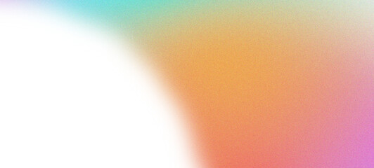 Wall Mural - Abstract gradient background vibrant color blend with soft edge transition overlay