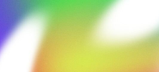 Wall Mural - Abstract gradient blend of purple blue green yellow orange and black hues