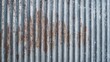 © NeuralNiche - Rusty corrugated metal sheet backdrop