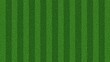 © vxnaghiyev - Seamless pattern of green striped artificial turf with grass texture, top-down view of lawn or carpet. 2D illustration background for various sports like baseball, soccer, football, or golf.