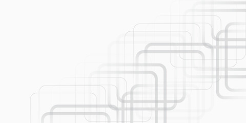 Wall Mural - Gradient white monochrome background vector design white liine gray. Modern simple illustrations