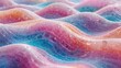 © RafaelDavid - Formas undulatorias en tonos vibrantes, reflejando la luz y la humedad en un entorno mágico y etéreo