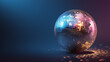 © iPhoto - Disco ball party light background for celebration and entertainment