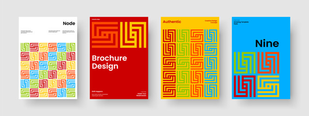 Wall Mural - Creative Flyer Design. Geometric Business Presentation Layout. Modern Banner Template. Report. Poster. Background. Book Cover. Brochure. Pamphlet. Magazine. Journal. Handbill. Portfolio. Notebook