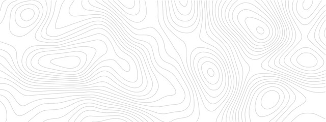 Wall Mural - Abstract topographic map background contour map design element perfect for geographic themes and presentations