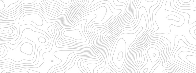 Wall Mural - Topographic map seamless pattern abstract lines background vector illustration for geographic design and cartography concepts