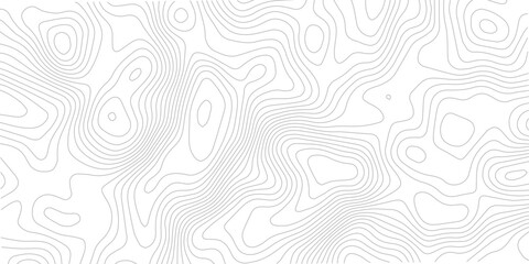 Wall Mural - Topographic map lines background abstract contour map vector illustration for geography or cartography concepts