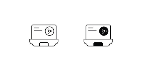 Wall Mural - Software set icon with white background vector stock illustration