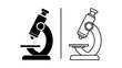 © Galih - Microscope icons with transparent background