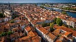 © Serhii - Aerial Perspective of Agen: A Glimpse into Urban Life in France's Charming City