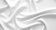 © Imagethen - Luxurious Smooth White Fabric Flowing Waves Texture