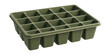 © OMD - Durable plastic seedling tray, ideal for reuse on an apartment balcony.