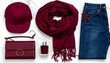 © Ira - Assorted, stylish accessories, including a cap, scarf, and jeans
