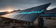 © Thananatt - Innovative clean tech ventures in solar energy desert landscape infographic viewpoint for sustainable capital investment