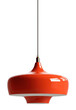 © Rawpixel.com - PNG Mid-Century Modern red hanging lamp interior modern contemporary.