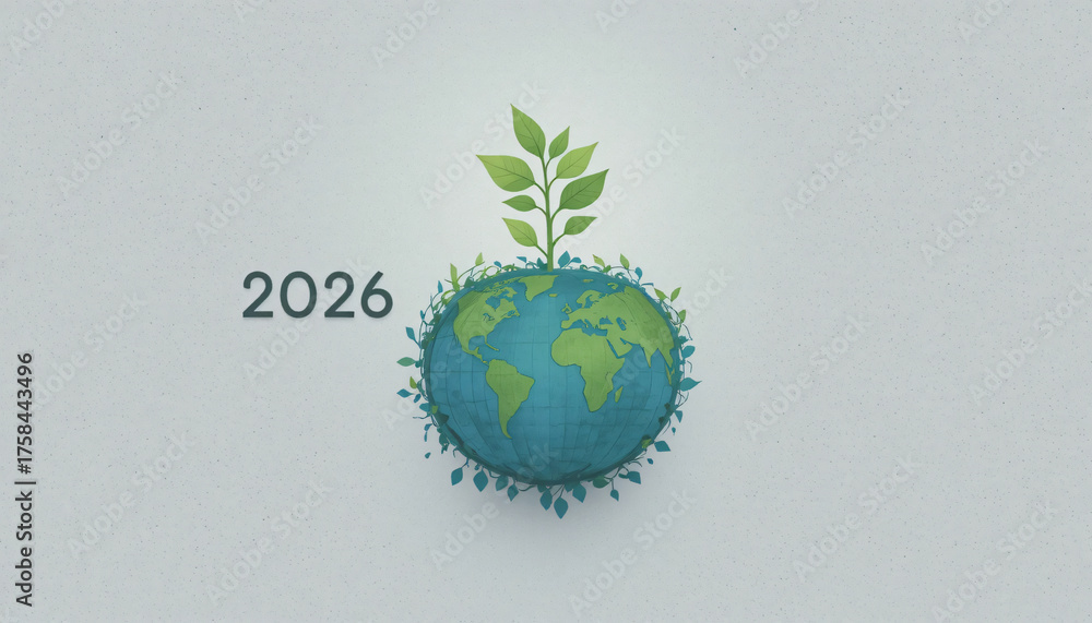 Eco Future 2026 Earth With A Sprout For Climate Change And 1000 F 1758443496 