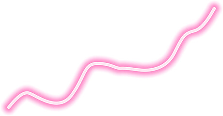 Wall Mural - Neon zigzag wave with irregular angles and continuous glowing movement.