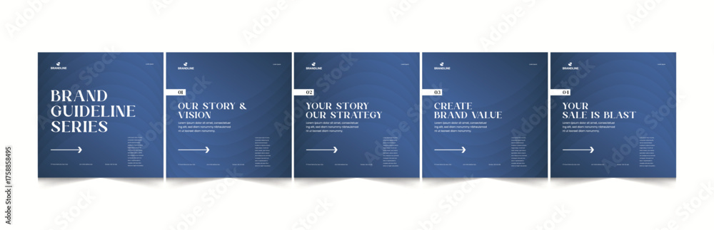 Editable Social media Carousel Post Design, Step by step guide to write ...