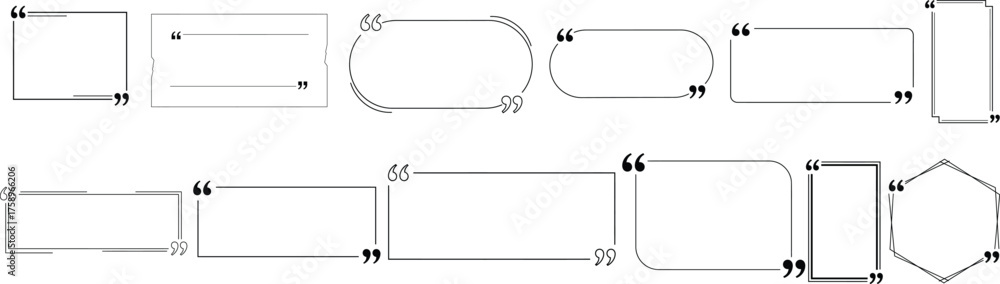 Simple Quotation Frames Quotation Frames Variety: A collection of various quotation frames ...