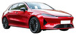 © Rawpixel.com - PNG EV hatchback car automobile vehicle modern.