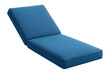 © OMD - Wedge outdoor cushion for a poolside chaise lounge chair.