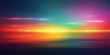 © HooD - Vibrant abstract background with horizontal light streaks and bokeh effects in rainbow colors