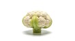© Creative_art - Fresh Cauliflower Head Isolated on White Background Studio Shot.