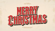 © Hiemstra - Merry christmas 3d style editable text effect