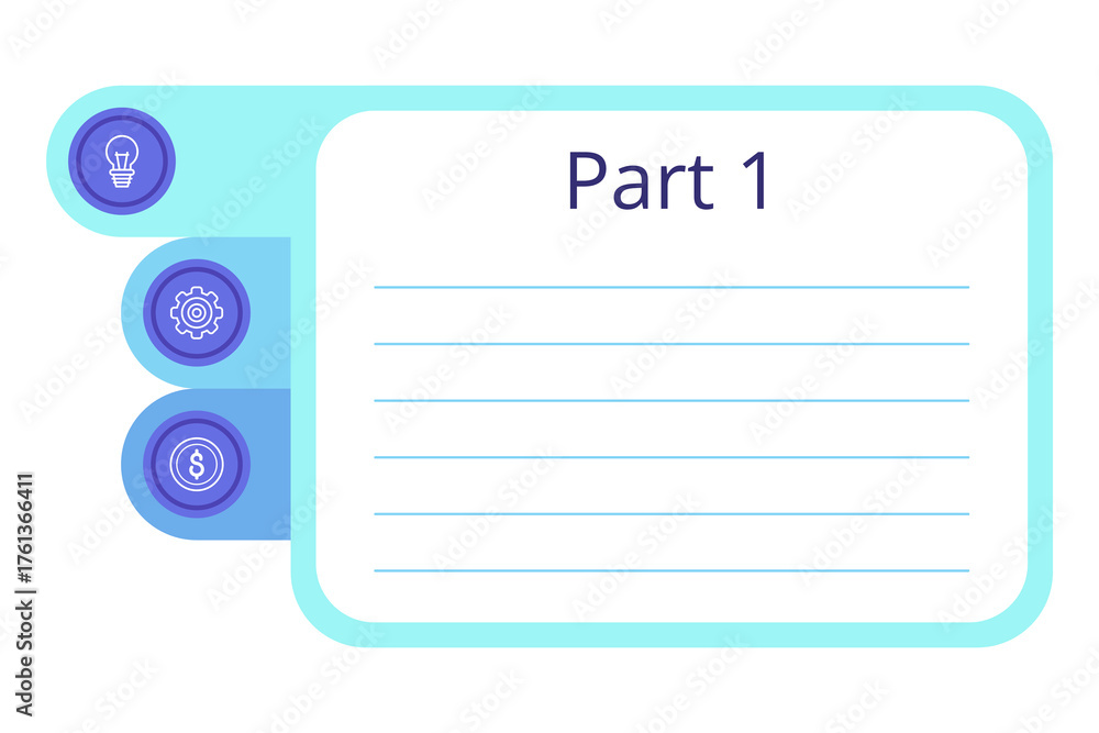 Infographic of structured information in clear format. Sections for ...