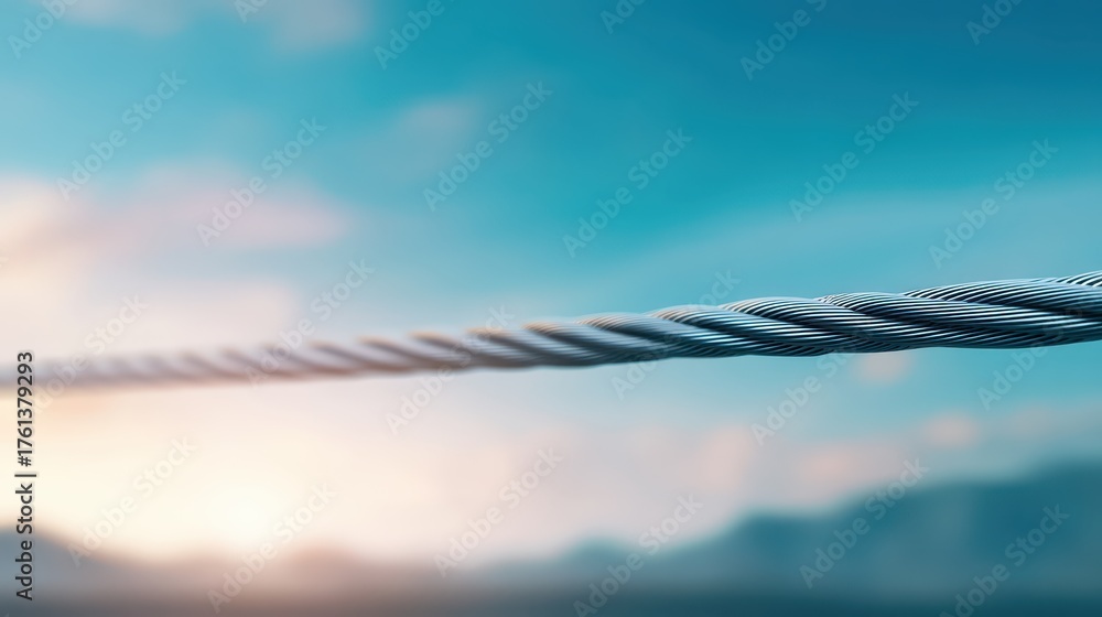 Knotted rope segment illustrates practical binding technique detailed ...