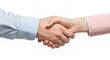 © Yuni - Handshake - A Symbol of Agreement and Collaboration in Business.