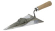 © Muhammad - Professional masonry trowel loaded with wet cement, ready for construction and home improvement projects