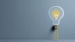 © Jayk - Conceptual illustration of a lightbulb with a ladder, representing ideas