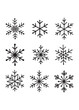 © fsyah_design - Hand-Drawn Snowflakes Vector Set | Doodle Style Winter Line Art Collection