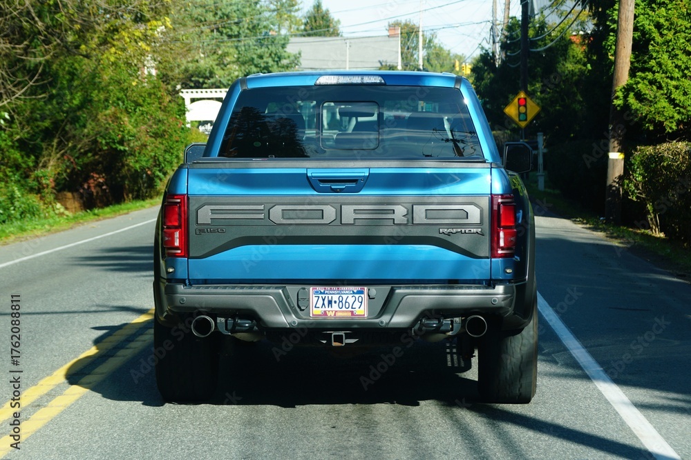 Allentown, Pennsylvania, U.S - Oct 18, 2025 - The rear view of the 2025 ...