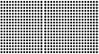 © Brogar - A grid of uniform, dark circular dots creates a pattern across a white background, offering a visually simple composition