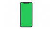 © Zhf - Smartphone with a green screen for chroma key compositing and mobile app design