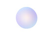 © PNG Kingdom  - Abstract sphere with a smooth color gradient from light blue to purple and pink, presenting a soft, glowing effect