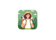 © Roteis - Backpacking Adventures A Cheerful Traveler in Nature's Embrace, Enjoying Leisurely Hikes