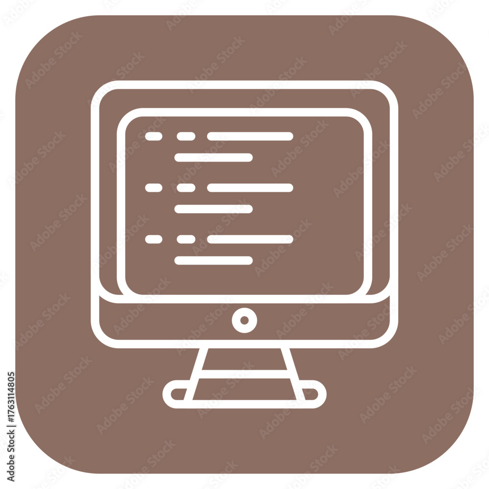 Website Coding icon vector image. Can be used for Coding and ...