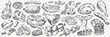 © AWAIS - Sketch of various meats and sausages