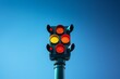 © nsit0108 - Traffic light with red and yellow lights illuminated
